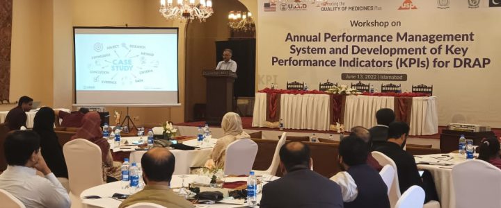 DRAP Organizes one-day Training Workshop of its officers on Key Performance Indicators (KPIs) of various Regulatory Functions